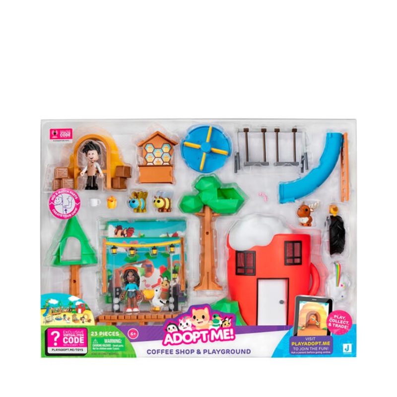 ADOPTME COFFEE SHOP & PARK PLAYSET