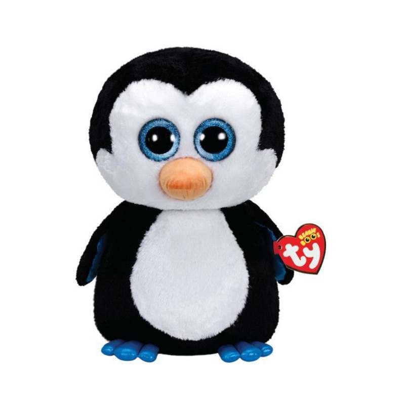 Beanie Boos Penguin Waddles Wht/Blk Reg