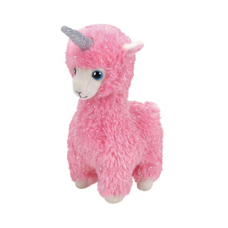 Beanie Boos Pink Llama with Horn 6" Plush