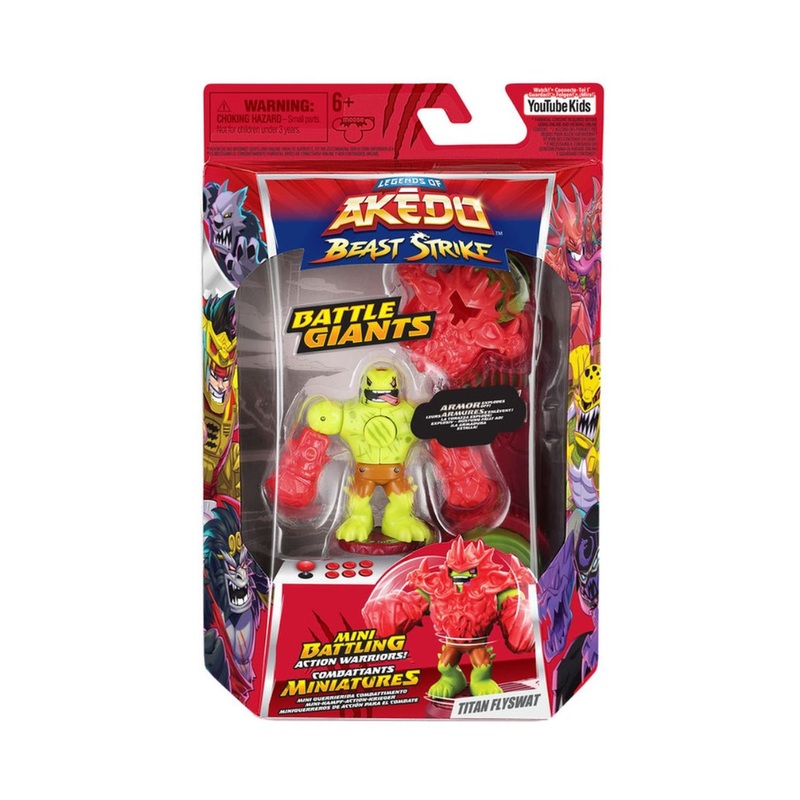AKEDO S5 GIANTS BEAST SGL PK TITAN FLYSWAT By Moose Toys