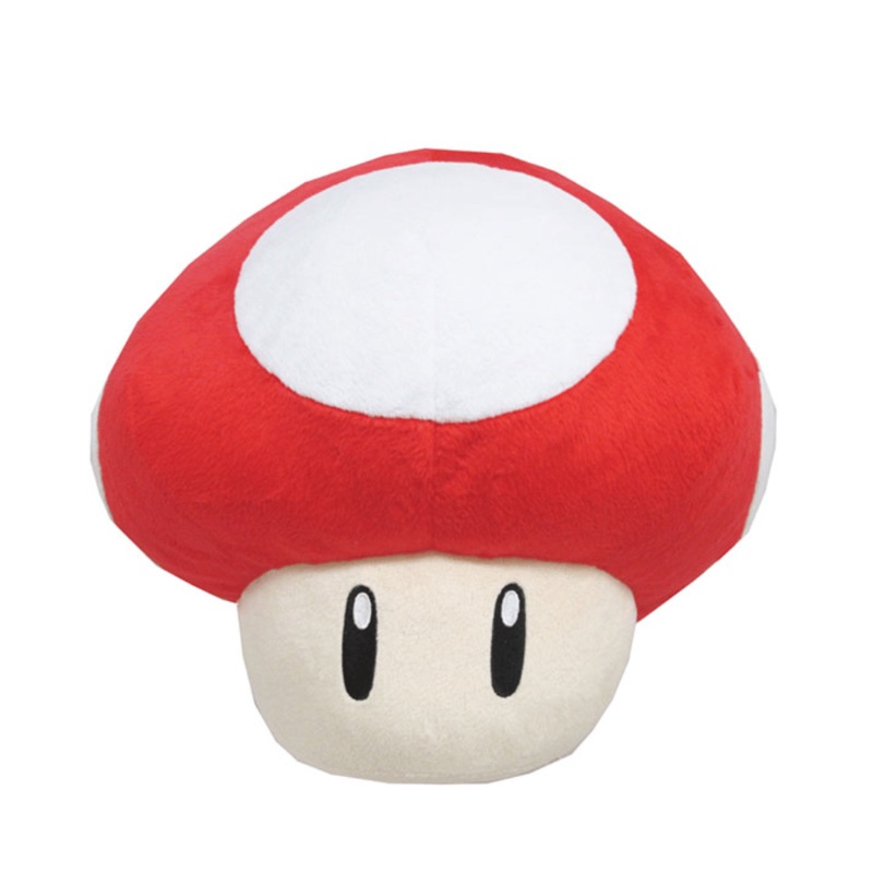 Super Mario Cushion (Super Mushroom) XL Plush